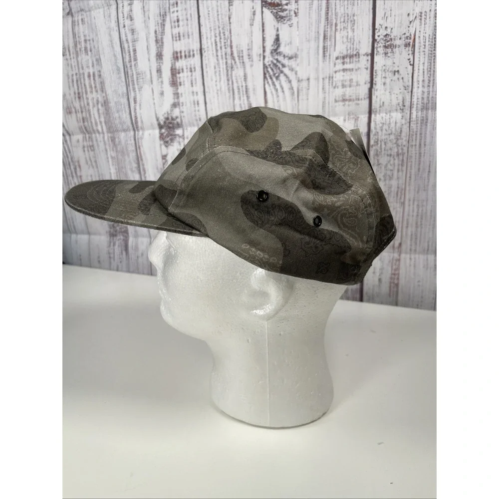 Sun + Stone Men's Paisley Camo Panel Hat Green Size Regular